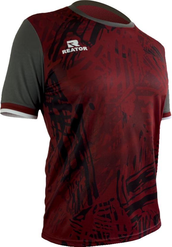 Jersey Reator Rojo/Gris