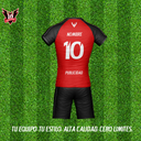 Uniforme Personalizable de Fútbol