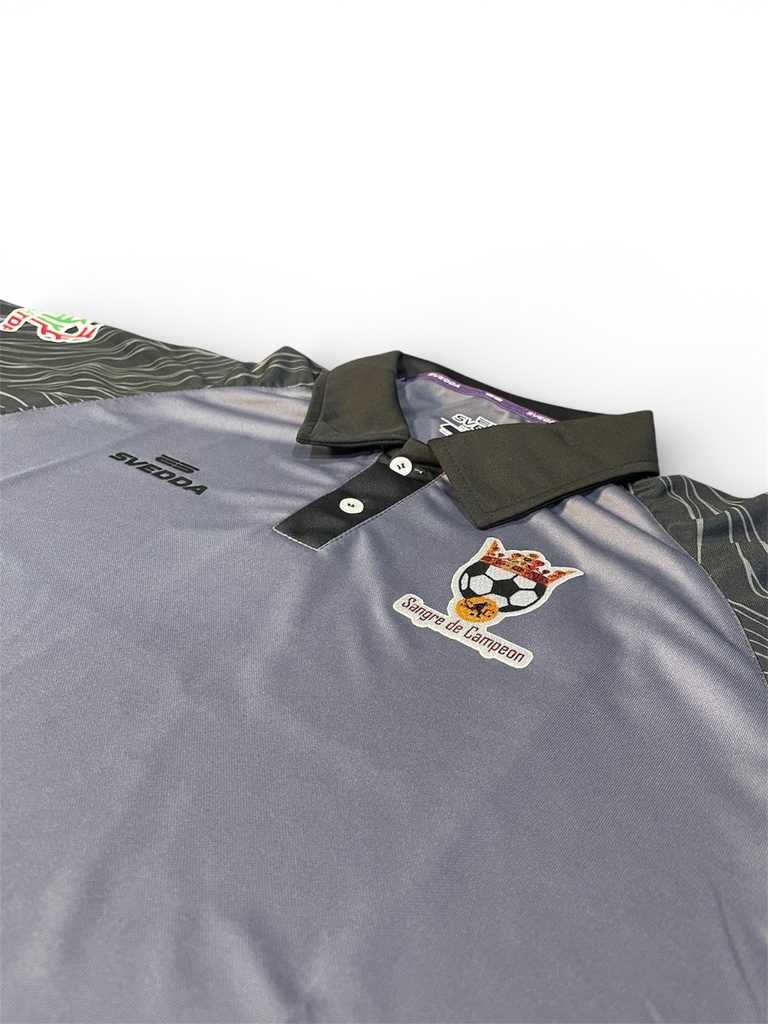 Polo Sangre de Campeón Negro | Gris