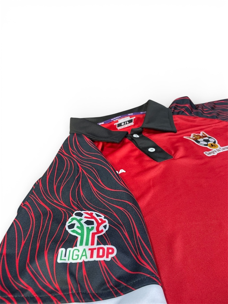 Polo Sangre de Campeón Rojo | Negro
