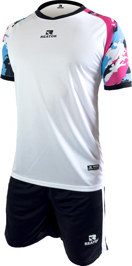 Jersey Reator Blanco/Azul/Rosa/Negro