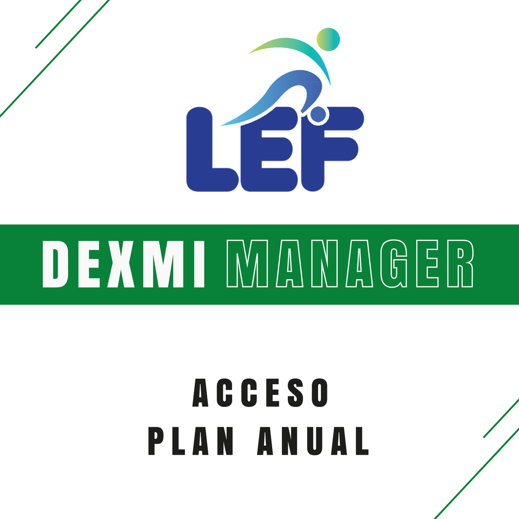 LEF - Liga Estatal de Futbol - Dexmi Manager Plan Anual por Liga / Torneo