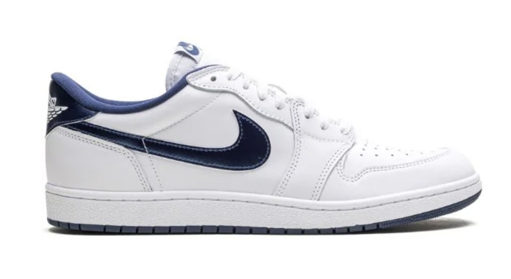 Air Jordan 1 Retro Low Metallic Blue