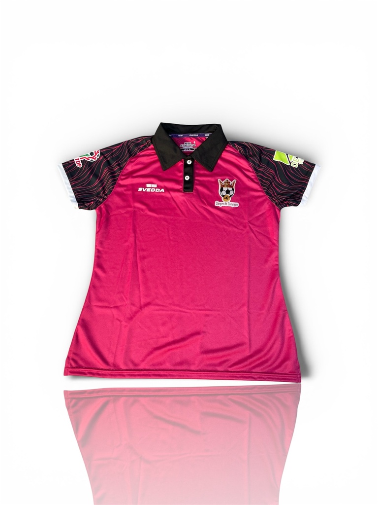 Polo Sangre de Campeón Rosa | Negro. Dama