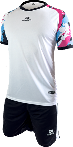 Jersey Reator Blanco/Azul/Rosa/Negro